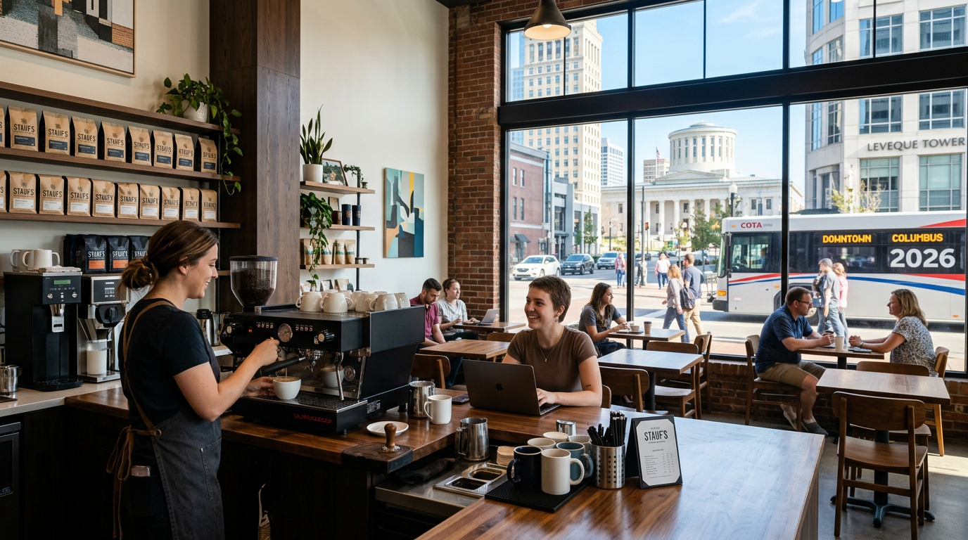 9 Amazing Coffee Shops in Downtown Columbus (2026)