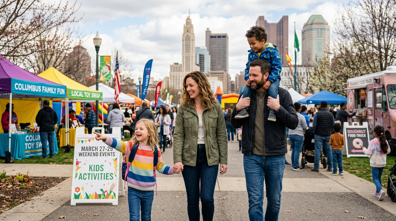 Family-Friendly Events This Weekend in Columbus, Ohio: March 27-29, 2026